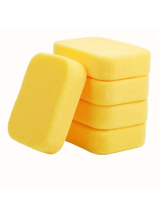 6 Pack Epoxy Resin Cleaning Sponges 20 Times Water Absorption For Tiles Floors Walls Cars - Image 1