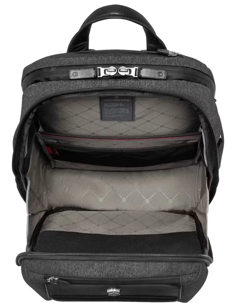 Victorinox  Architecture Urban2 City Unisex Backpack - Melange Grey/Black  | Best Price UAE