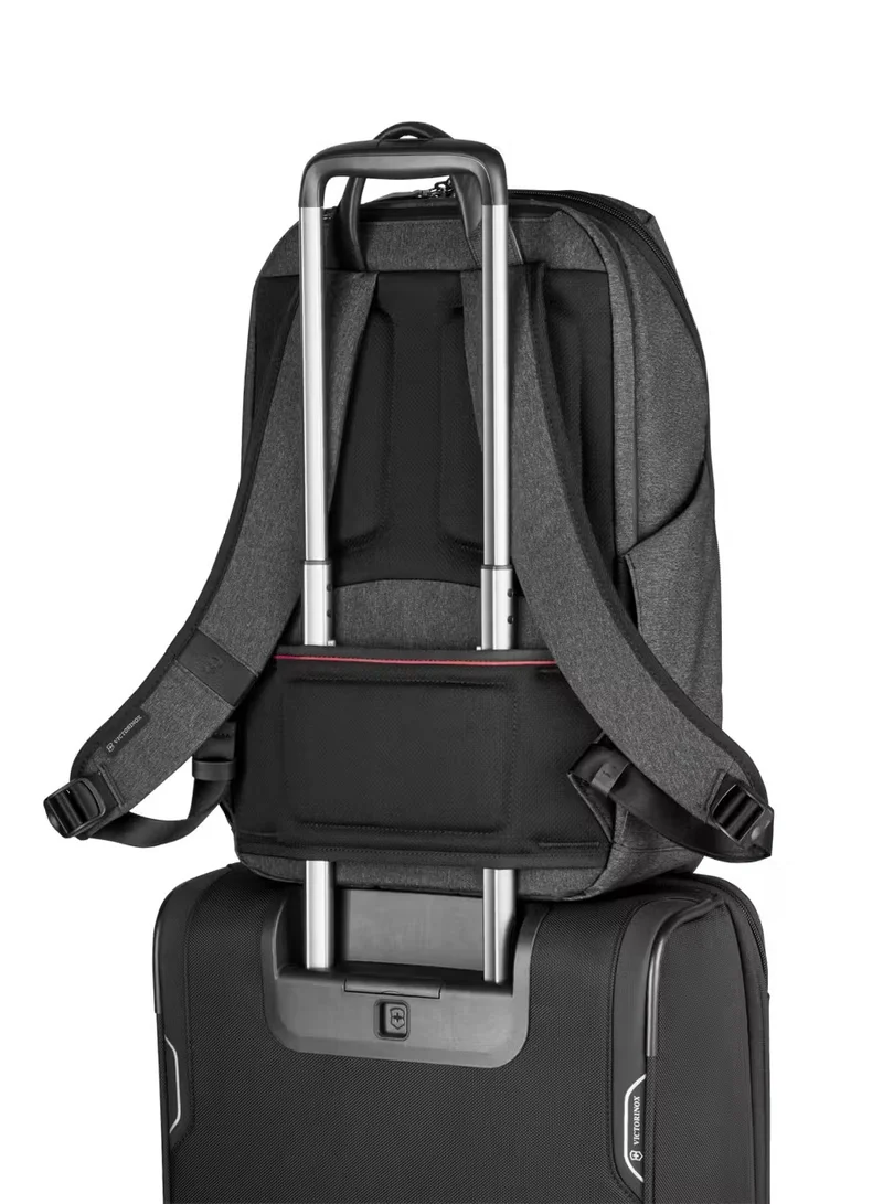 Victorinox  Architecture Urban2 City Unisex Backpack - Melange Grey/Black  | Best Price UAE