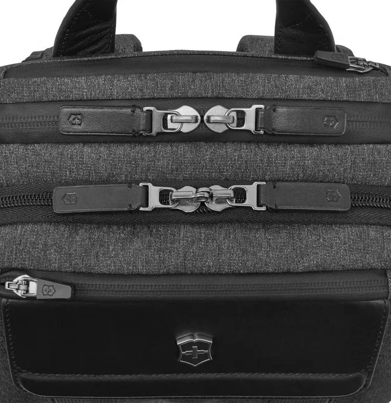 Victorinox  Architecture Urban2 City Unisex Backpack - Melange Grey/Black  | Best Price UAE