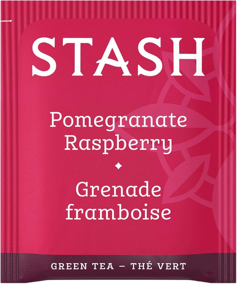 Stash Tea Green Tea & Matcha Pomegranate Raspberry - Image 3