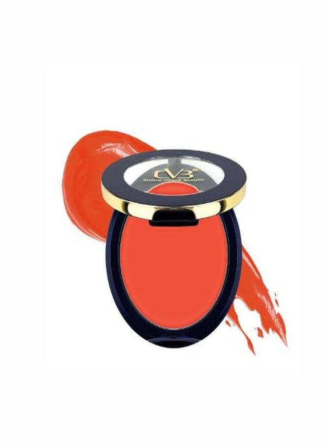 CVB C203 Cine Star Velvet Crème Blush | Smooth, Blendable Cream Blush for Natural Flush & Radiant Glow (Soft Coral) - Image 2