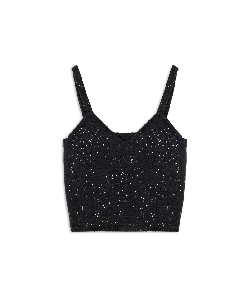 Ipekyol Embellished Knit Top