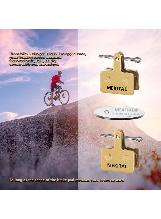 MEXITAL 2 Pairs Sintered Disc Brake Pads fit for Shimano M315 M355 M365 M375 M395 M396 M415 M416 M445 M446 M447 M465 M475 M485 M486 M495 M505 M510 M515 M525 M535 M575 Tektro Orion Auriga Pro Comp - Image 5