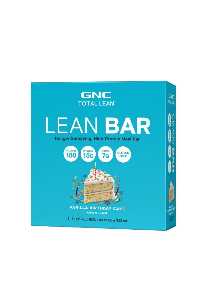 GNC Total Lean Lean Bar Vanilla Birthday Cake - Image 2