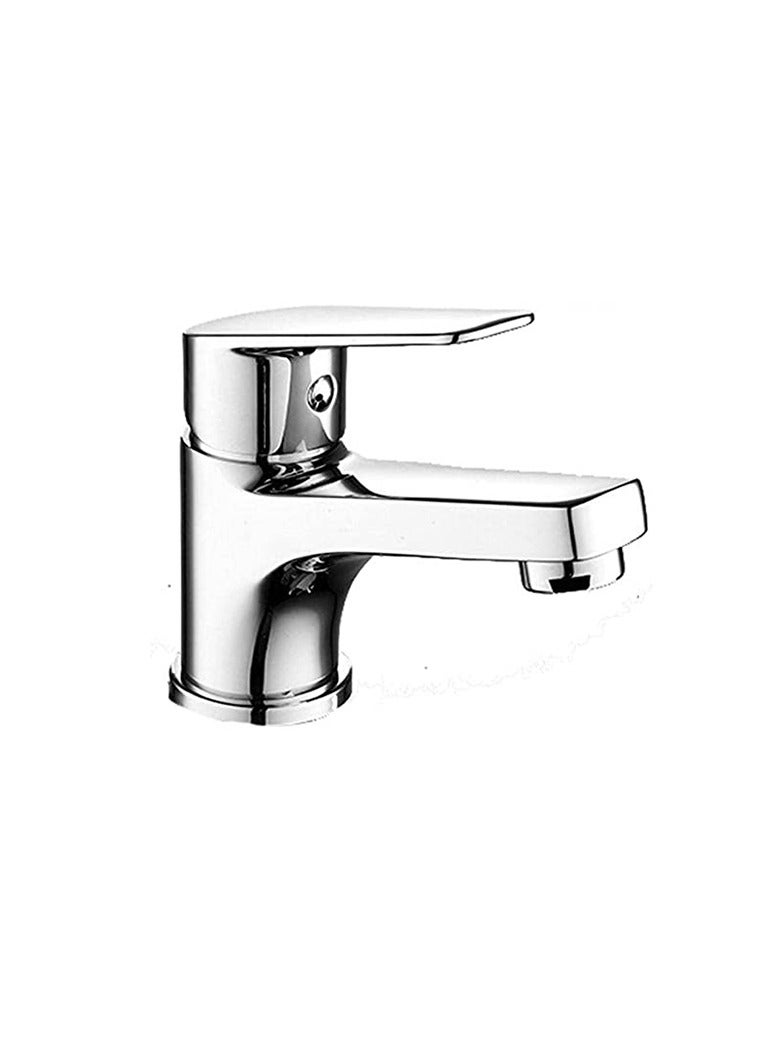Gawad Gawad Bianco Short Hand Basin Mixer with Chrome Plate BIA-0144  - Image 1