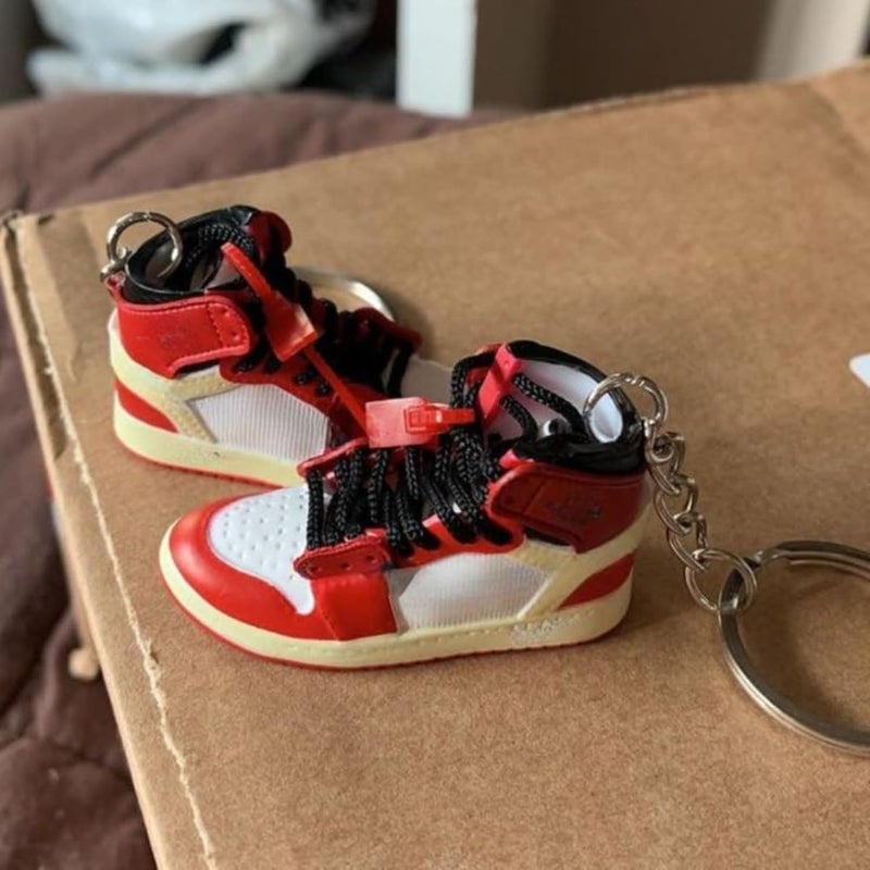 CLA6 3D Sneaker Keychain | Miniature Shoe Keyring | Handcrafted And Hand-painted | Diverse Collection | Unisex - Image 2