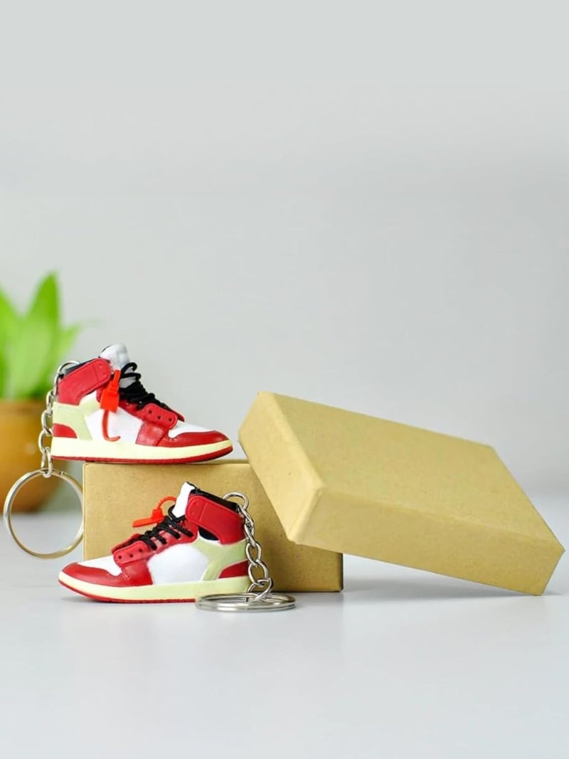 CLA6 3D Sneaker Keychain | Miniature Shoe Keyring | Handcrafted And Hand-painted | Diverse Collection | Unisex - Image 1