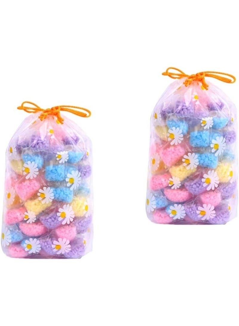 100 حبة من حبيبات معطرة للغسيل - منعم للأقمشة ومعزز للرائحة لغسيل نظيف ومنعش وناعم - Image 1