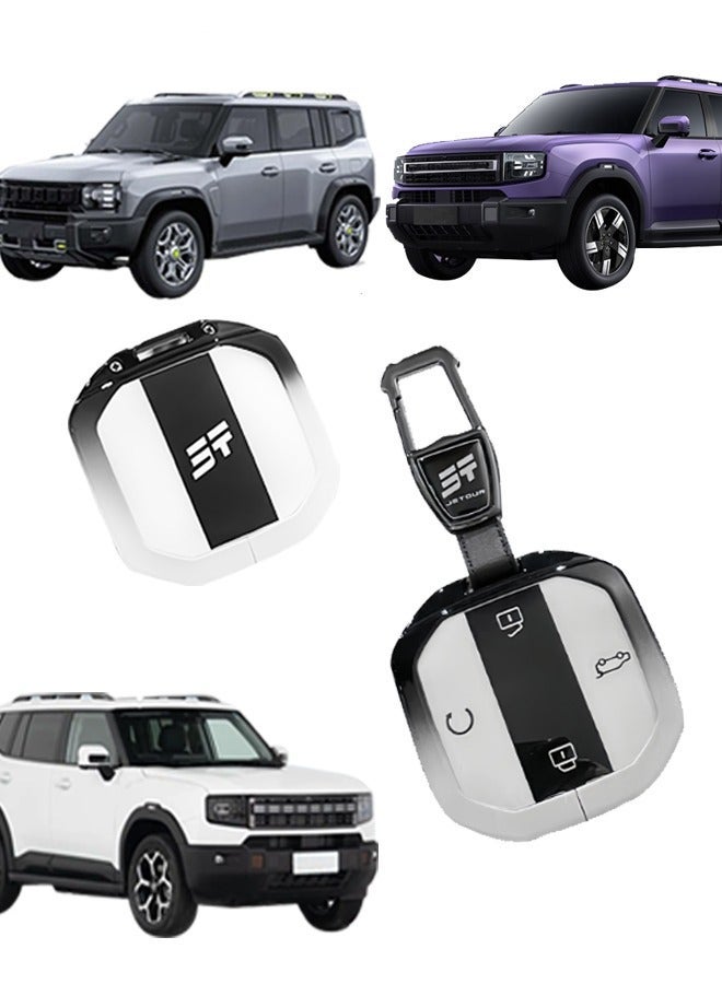 Car key protector, suitable for 2025 Model, Suitable for Jetour Freeman/T1/T2 Hybrid and Gasoline Vehicles, anti-fall, wear-resistance, perfect all-inclusive, precise matching, goodcar. - Image 1