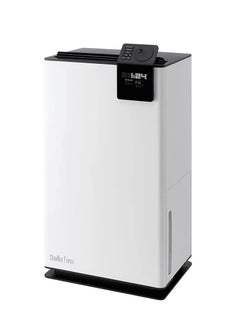 Swiss Design Dehumidifier 20L per Day with Digital 24 hour timer 5 liter Water Tank with Automatic Handle Swing Mode for Equal Distribution Hygrometer  Ideal for big rooms up to 70m2