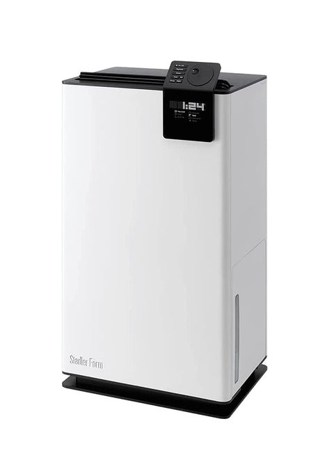 Swiss Design Dehumidifier 20L per Day with Digital 24 hour timer 5 liter Water Tank with Automatic Handle Swing Mode for Equal Distribution Hygrometer  Ideal for big rooms up to 70m2
