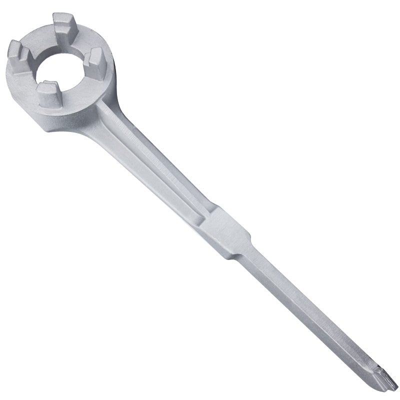 Ullnosoo Bung Wrench 55 Gallon Drum Drum Wrench Aluminum Barrel Wrench Opener Tool For 10 15 20 30 50 55 Gallon Drum For 2 Inch And 3/4 Inch Bung Caps - Image 1