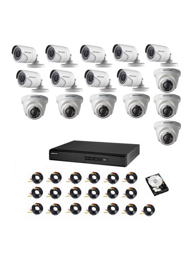 هيكفيجن Hikvision 37-piece Surveillance Camera Set