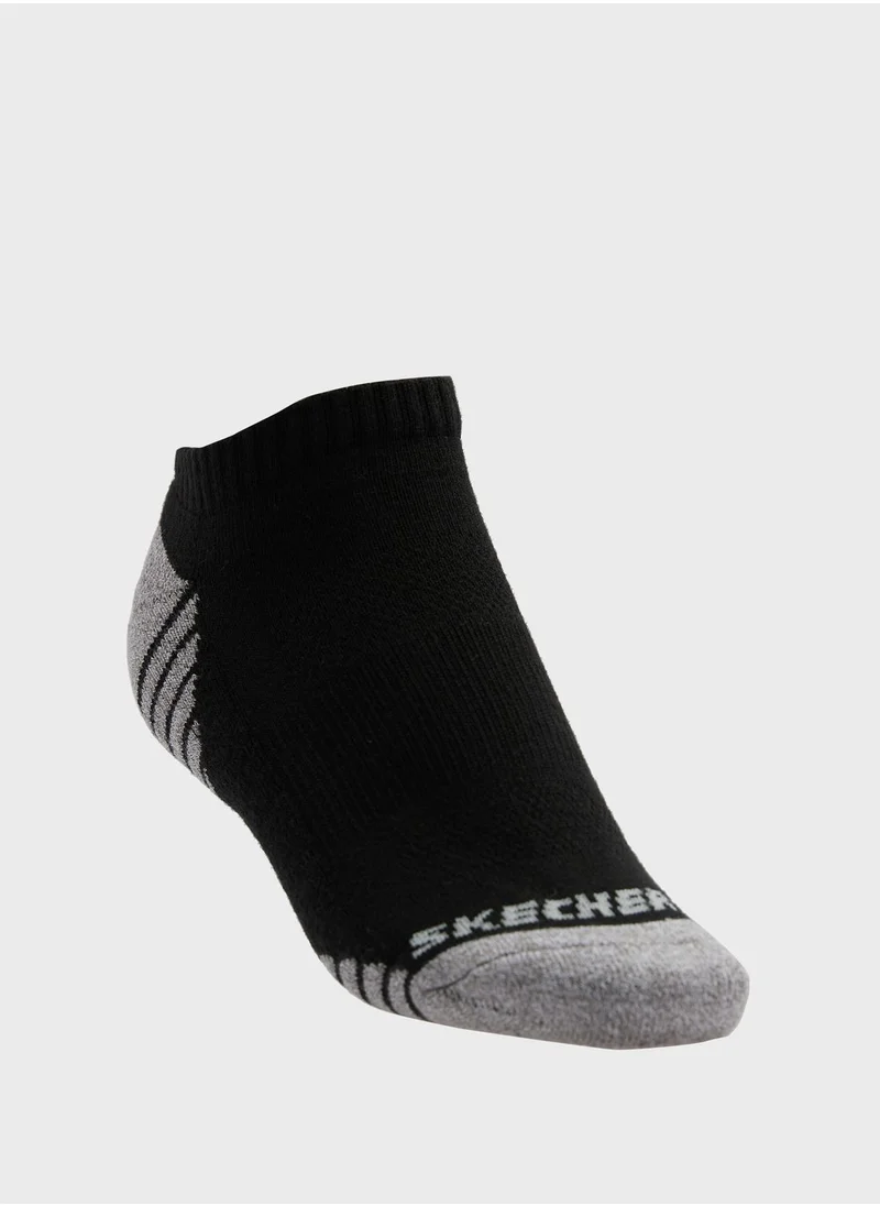 SKECHERS 3 Pack Terry Low Cut Socks