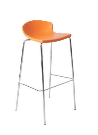 Easy Stack Bar Stool With Chrome Legs Orange - pzsku/Z658B7618B88C64DD6CF7Z/45/_/1659248366/ed52c123-67c6-4133-9e62-d8465417bcd1