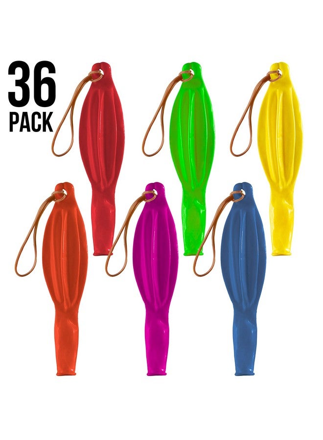 Prextex Prextex 36 Punch Balloons (6 Assorted Colors) - 18-Inch Strong Punching Ball Balloons for Indoor & Outdoor Fun, Themed Events, Birthday Parties, Party Favor for Kids 4-8, Kid Gifts, Kids Party Balloon  - Image 4