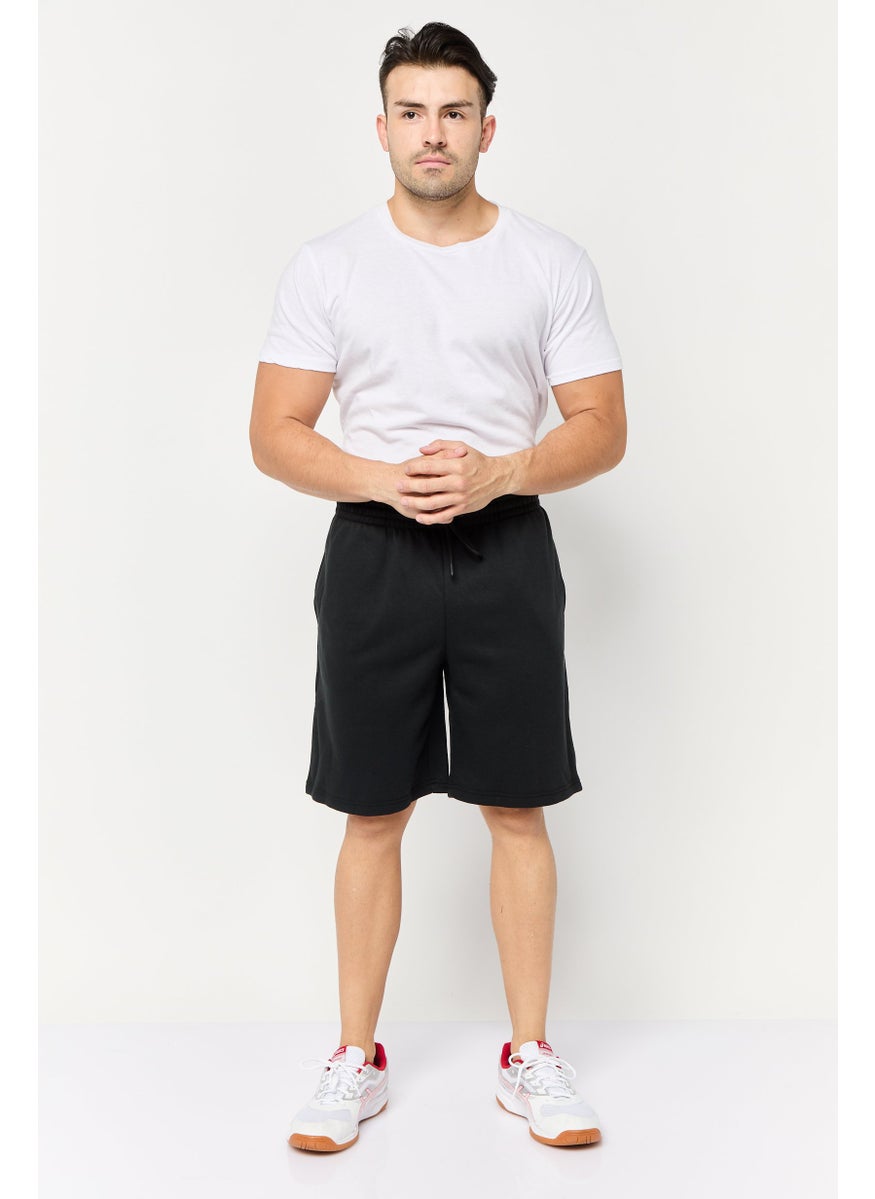 TapouT Men Brand Logo Basic Short, Black  - Image 2