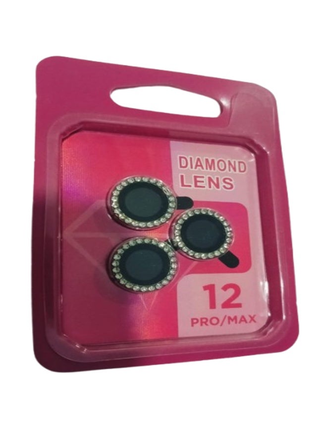Diamond iPhone Camera Lens Protector - Superior Protection and Unparalleled Style - Compatible with iPhone 12 Pro/12 Pro Max