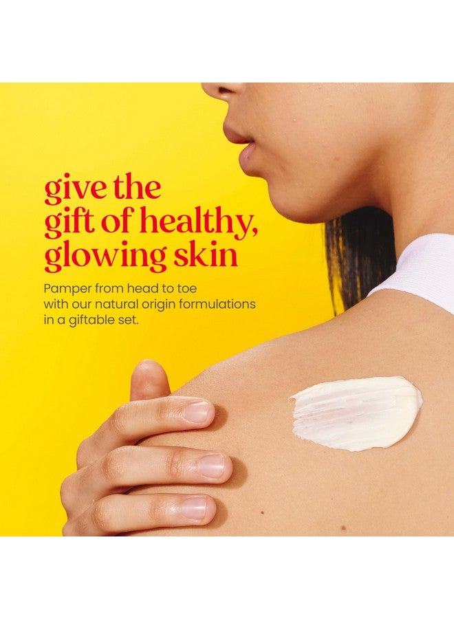 بيرتس بيز أفكار هدايا من Burt's Bees - مجموعة Essentials Everyday، 5 منتجات بحجم مناسب للسفر - كريم تنظيف عميق، مرهم لليدين، لوشن للجسم، كريم للقدمين، ومرطب شفاه أصلي - Image 3