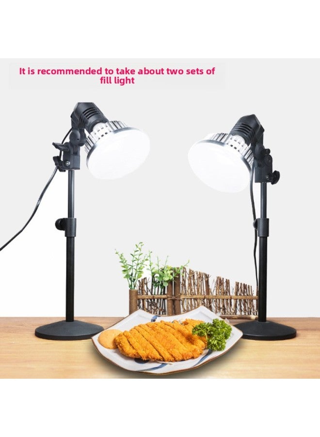 Soft Light Box Led Professional Photography Light Fill Light Three-color Dimming With Remote Control 85W 150W Electrodeless Dimming Frame-Color:55cm Bracket  - Image 4