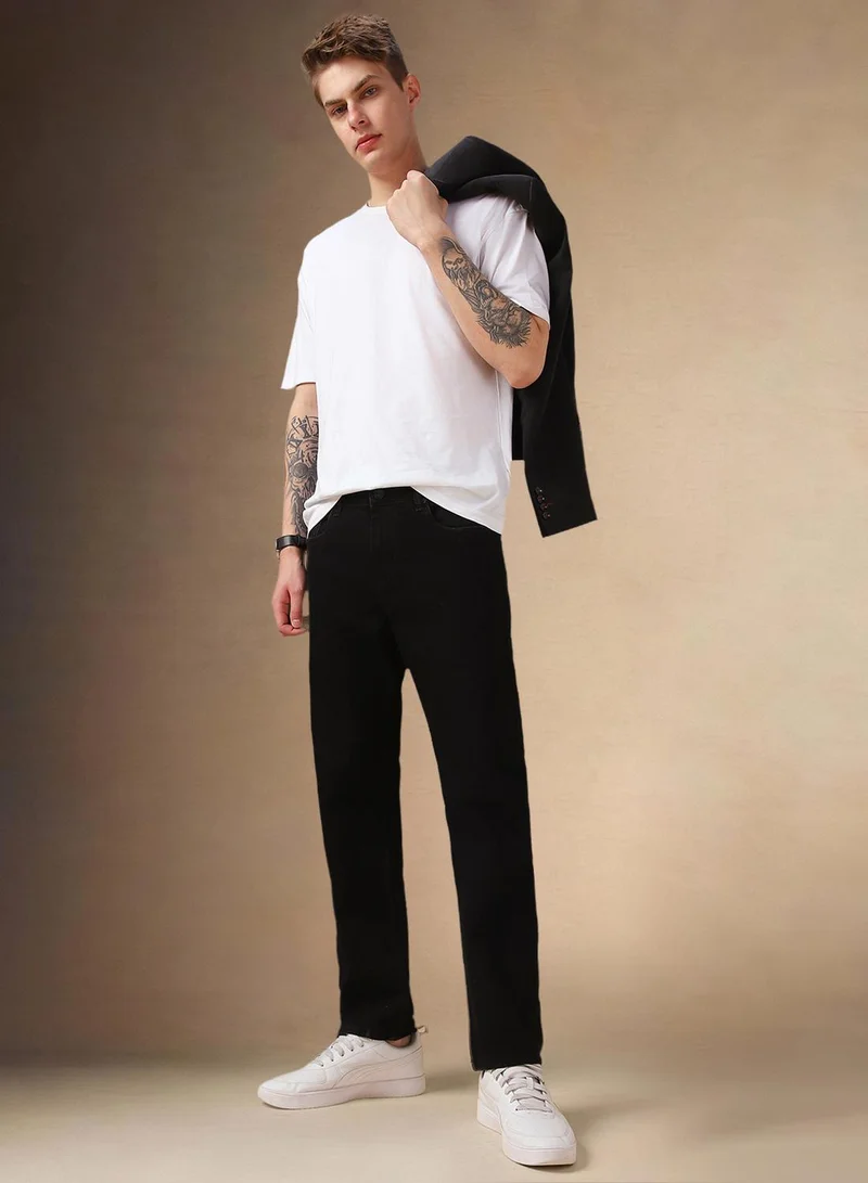 Dennis Lingo Black Jeans For Men