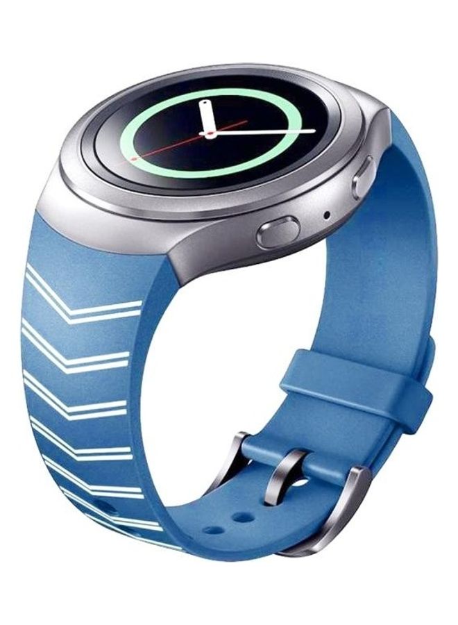 NIBEMINENT Replacement Strap for Samsung Gear S2 Watch Blue - Image 1