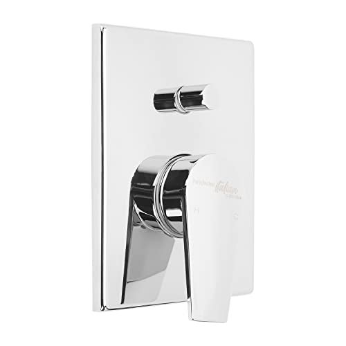 Hindware Italian Collection F360014CP Element Exposed Part Kit of Single Lever Divertor (suitable for F8590), Brass with Chrome Finish - Image 5