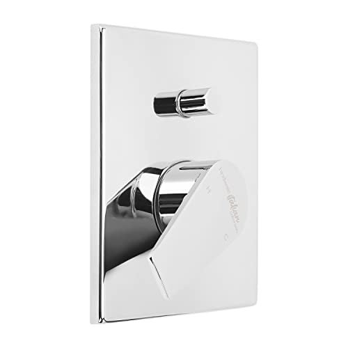Hindware Italian Collection F360014CP Element Exposed Part Kit of Single Lever Divertor (suitable for F8590), Brass with Chrome Finish - Image 4