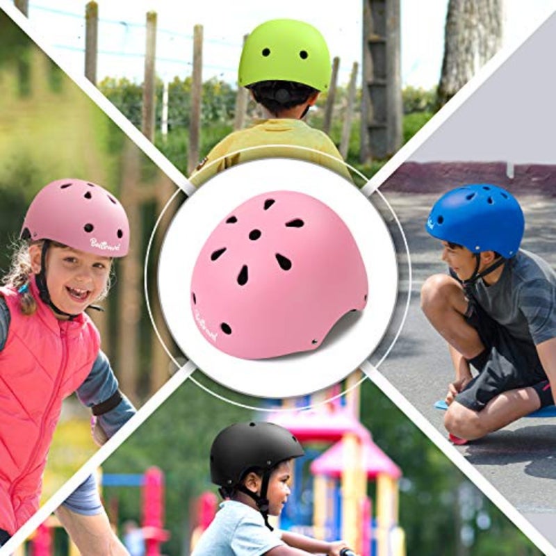 helmet for biking and multi-sports, lightweight EPS foam with durable PC shell, matte black finish, adjustable fit system and 12 ventilation ports for comfort and safety - Image 2