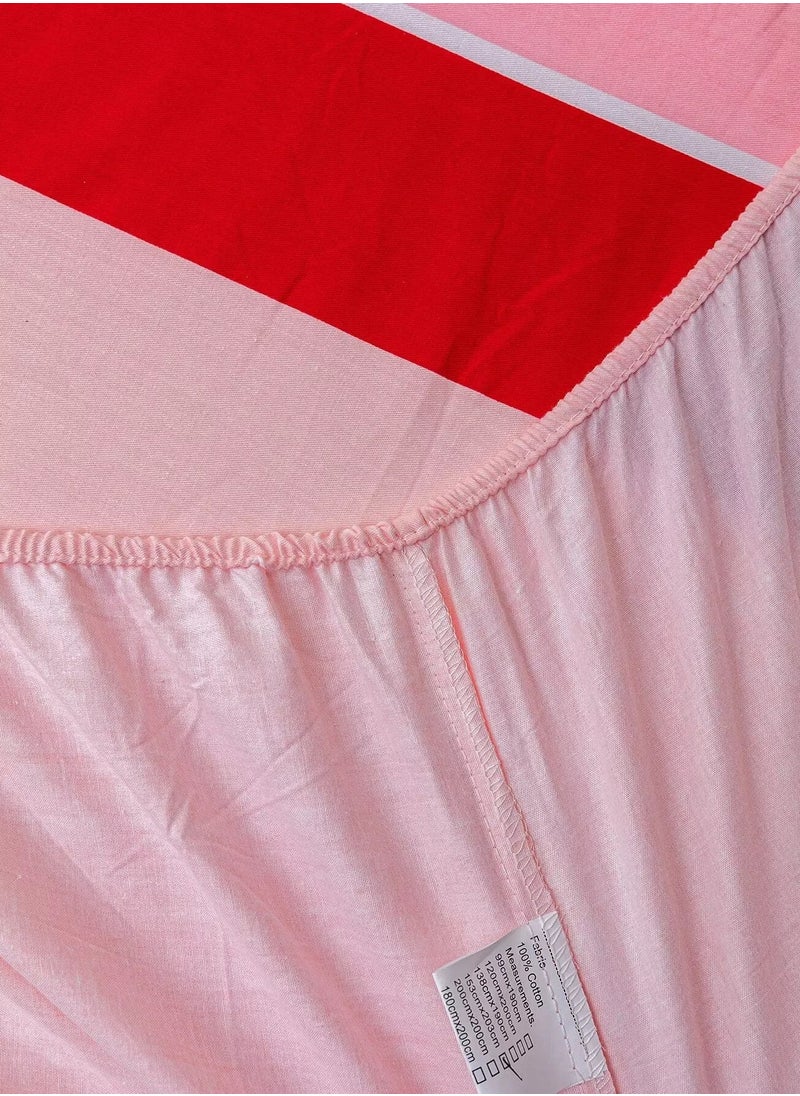 Generic Striped Pattern Fitted Sheet  - Image 5