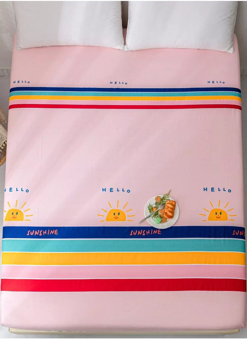 Generic Striped Pattern Fitted Sheet  - Image 4