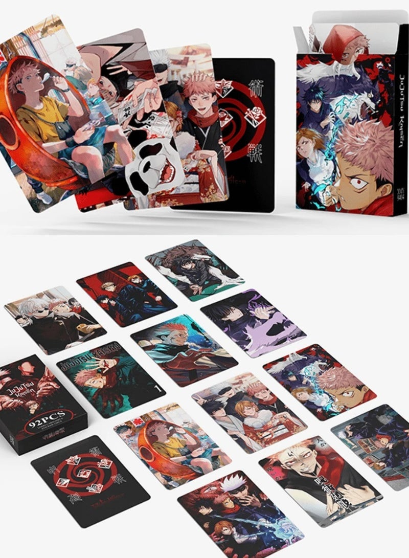 Generic Jujutsu Kaisen Collection Set - 60 Cards & 32 Stickers  - Image 4