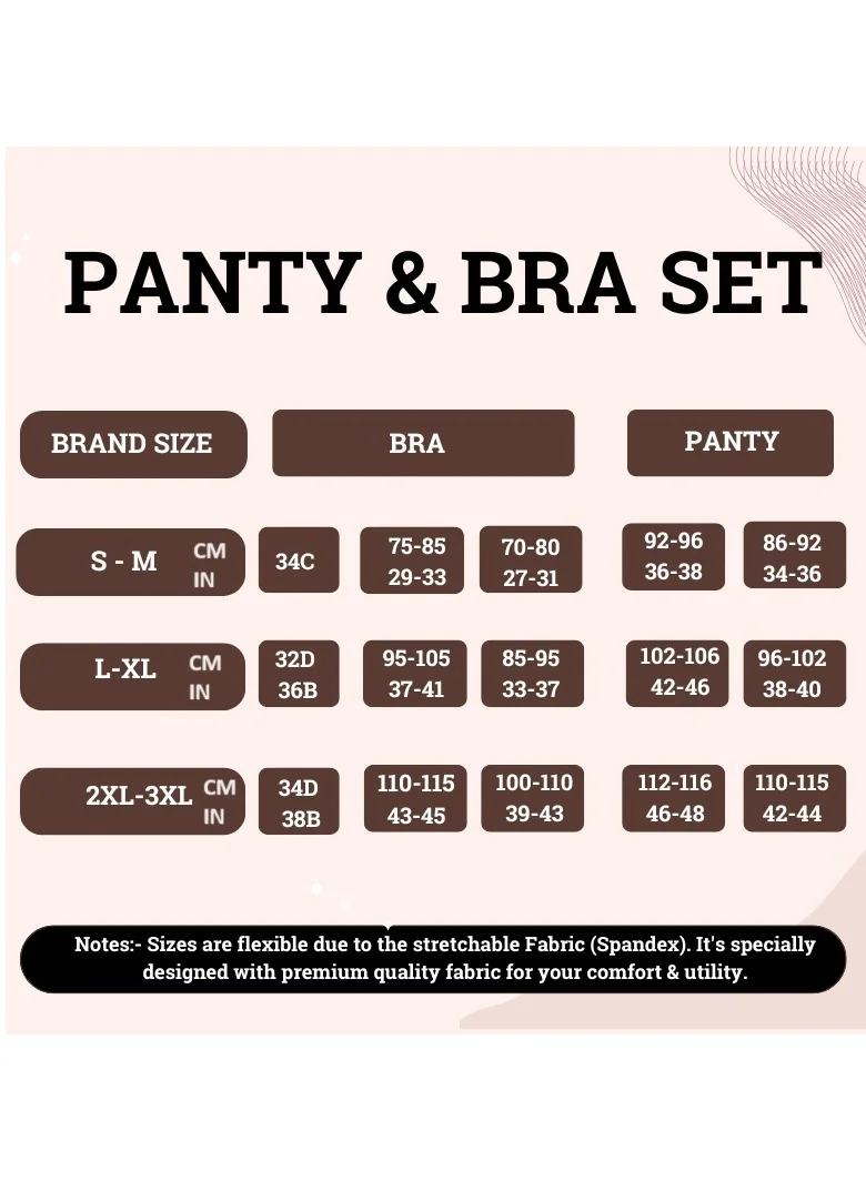 TUMMY TUMMY Bamboo Cotton Grey Nursing Bra and High Waist Panty 2 Pcs Set