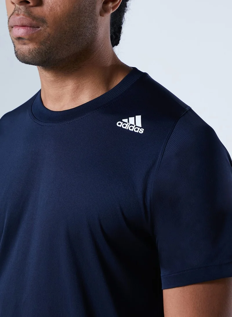 Adidas FreeLift Sport 3 Stripe T-Shirt