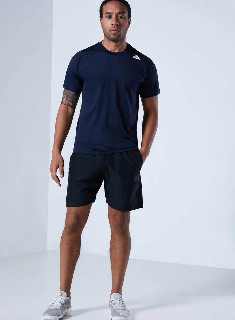 Adidas FreeLift Sport 3 Stripe T-Shirt