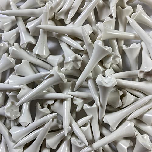 Pride Golf Tee Performance Plastic Golf Tees - 100 Count, 1-1/2 Inch - #1 Brand on The Tour - Best for Irons, Hybrids, and Woods - Improve Distance and Accuracy - Enhanced Design Increases Durability - Image 1