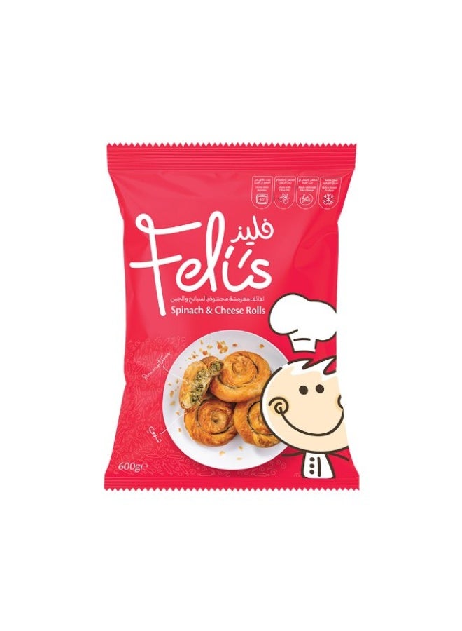 Spinach & Cheese Rolls 600g