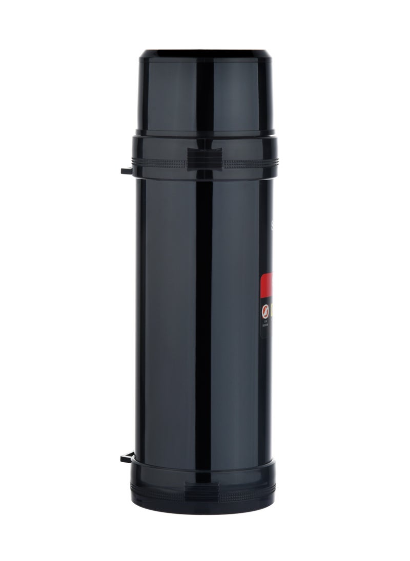 SONASHI 1.8L Vacuum Flask  for Hot And Cold Beverages  High Quality Stainless Steel Body with Double Wall Insulation  Unbreakable Flasks with Big Mouth for Daily Use  Portable Friendly SVF-1800  - Image 2