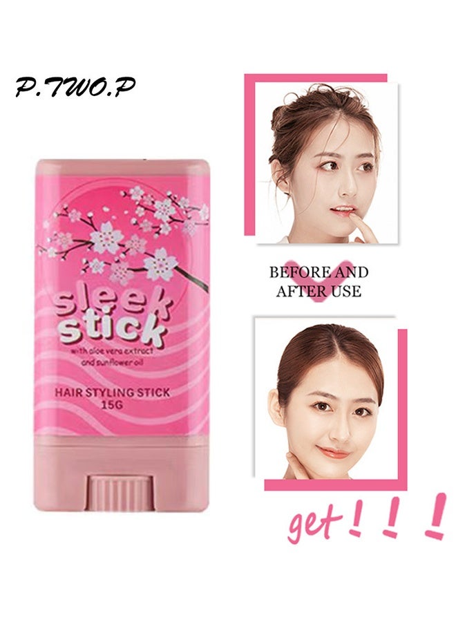 راني دراجون عصا تصفيف الشعر - عصا الشمع ، ماسكارا الشعر لتامر الطيران ، عصا مروض الشعر المتطاير لتعزيز لمعان الشعر ، عصا فلاش فلاش لشعر الطفل المضادة للتجعد ، غير دهني - Image 1