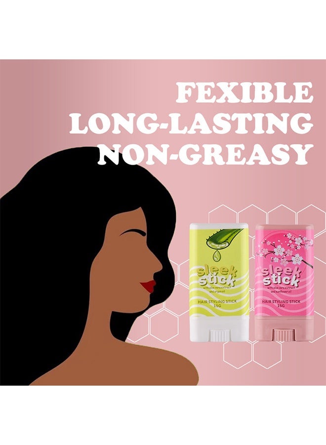 راني دراجون عصا تصفيف الشعر - عصا الشمع ، ماسكارا الشعر لتامر الطيران ، عصا مروض الشعر المتطاير لتعزيز لمعان الشعر ، عصا فلاش فلاش لشعر الطفل المضادة للتجعد ، غير دهني - Image 4