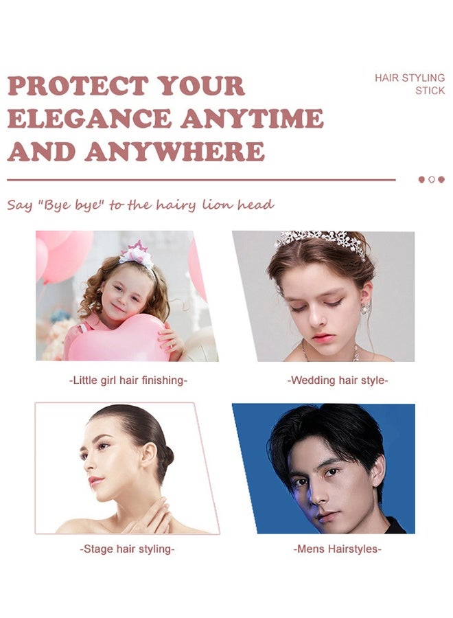 راني دراجون عصا تصفيف الشعر - عصا الشمع ، ماسكارا الشعر لتامر الطيران ، عصا مروض الشعر المتطاير لتعزيز لمعان الشعر ، عصا فلاش فلاش لشعر الطفل المضادة للتجعد ، غير دهني - Image 5