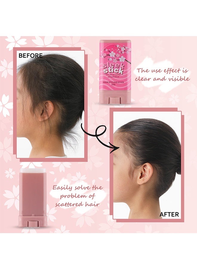 راني دراجون عصا تصفيف الشعر - عصا الشمع ، ماسكارا الشعر لتامر الطيران ، عصا مروض الشعر المتطاير لتعزيز لمعان الشعر ، عصا فلاش فلاش لشعر الطفل المضادة للتجعد ، غير دهني - Image 2