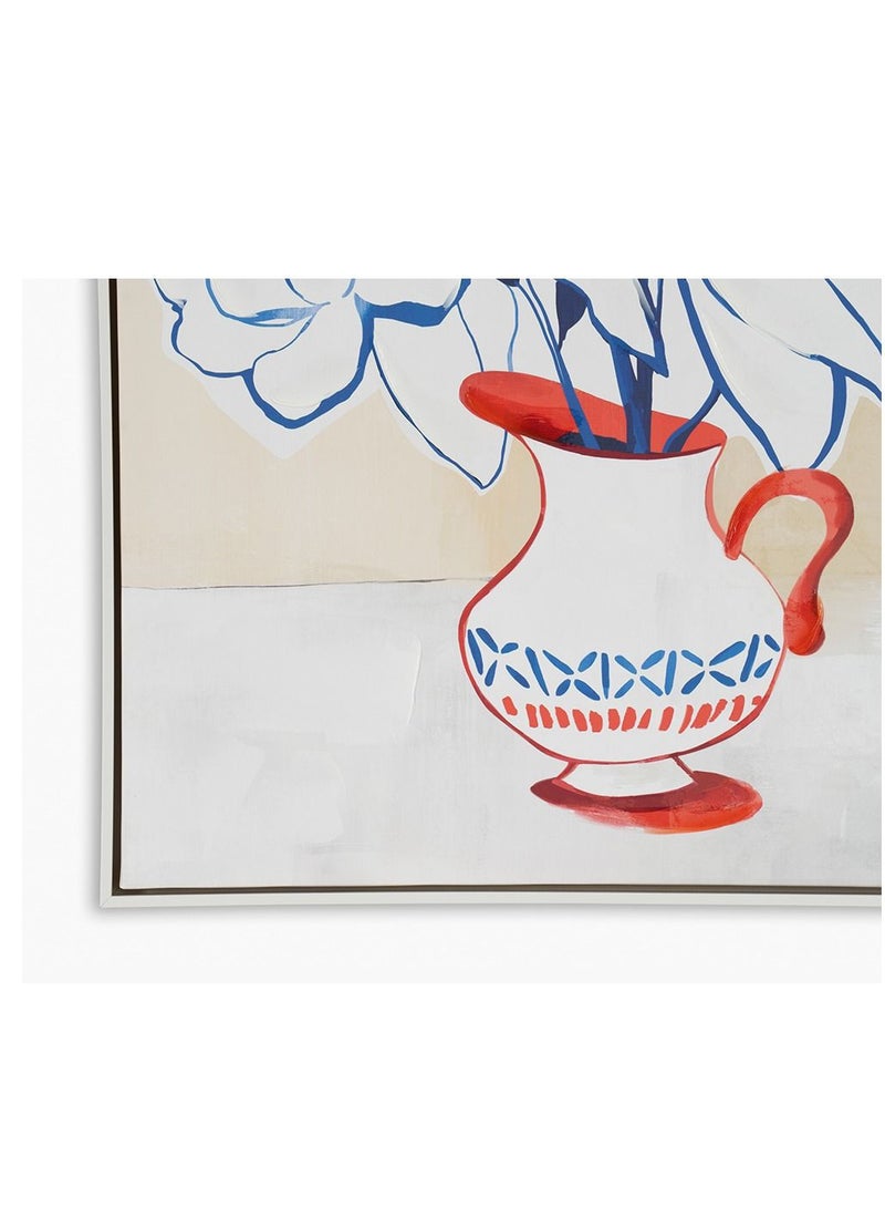 2XL Home Still Life Painting BLUE 62.5x92.5cm - Image 3