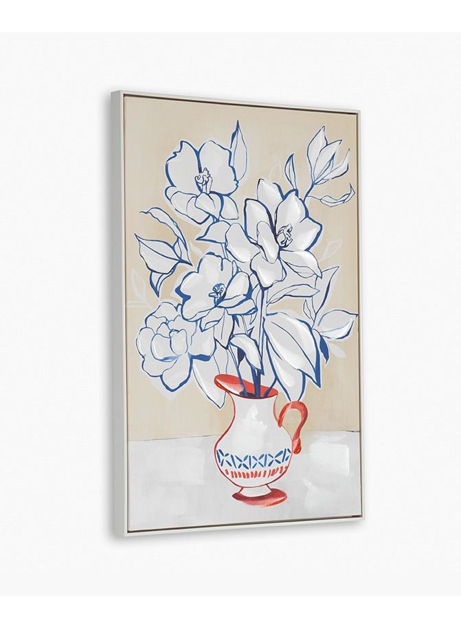 2XL Home Still Life Painting BLUE 62.5x92.5cm - Image 2