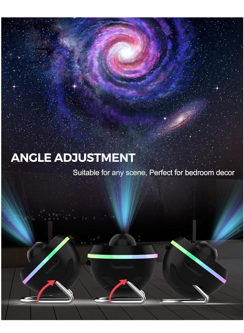 JAJEEK Galaxy Projector | 13-in-1 Planetarium Star Projector | Solar System Projector for Kids Bedroom Ceiling Decor | Starry Sky Night Light with Timer & RGB Effects | Perfect Gift for Kids - Image 4