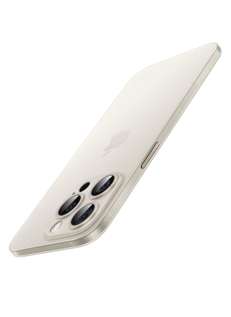 JAJEEK Ultra-Thin Case (0.35mm Thin) for iPhone 15 Pro 6.1 inch, Full Camera Lens Protection, Lightweight Matte Polycarbonate, Wireless Charging Compatible – Sleek & Durable Design - Image 1