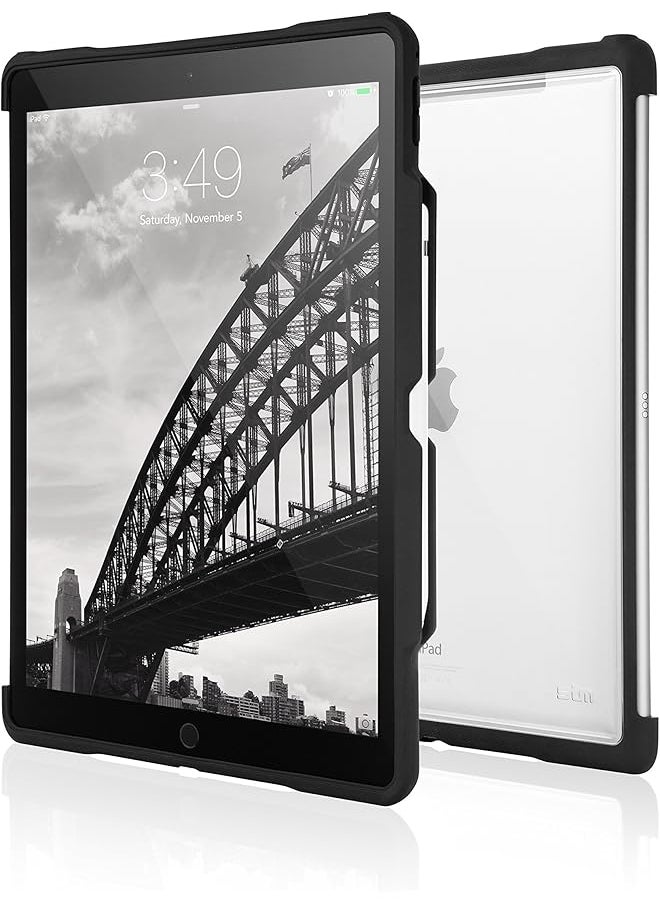 erorex - Dux Shell Sleek Case For Ipad Pro 12.9 2017 And Generation 2015 Black Stm 222 163L 01 One Size - Image 1