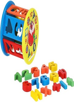 Generic Wisdom Shape Wheel Sorting Skill Development Toy Children Shaping  - Image 1