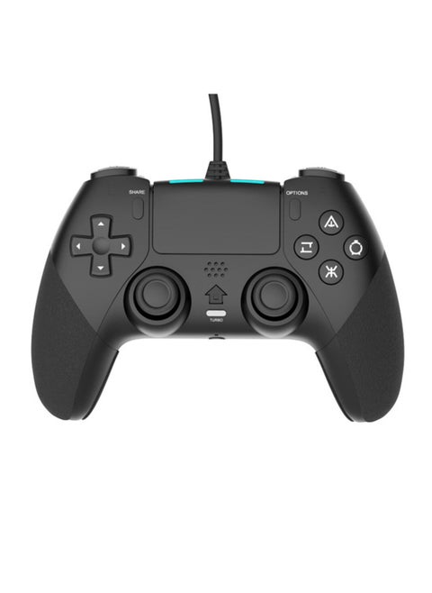 وحدة تحكم سلكية USB T29 مع اهتزاز لجهاز PS4/PC